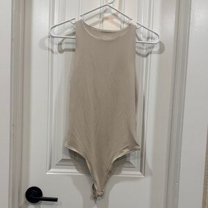 Elegant Beige Bodysuit